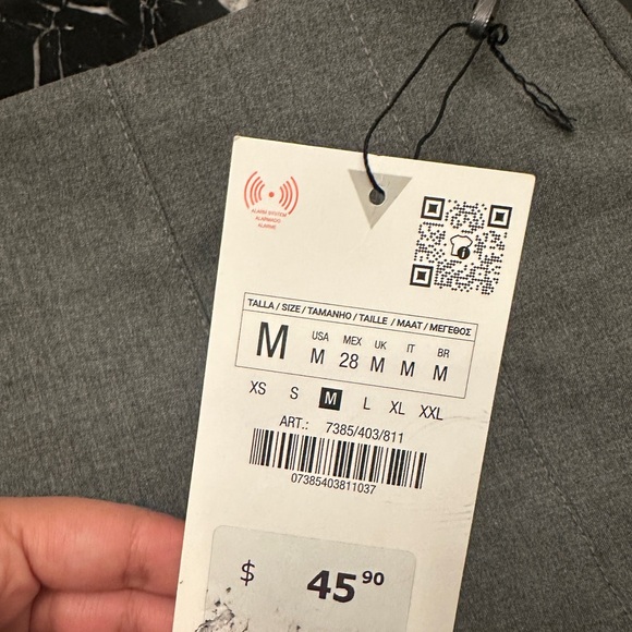 Zara pleated mini skirt NEW - Picture 3 of 5